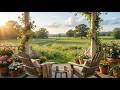 Sunny Farmhouse Porch Morning Bird Sounds Relaxing Spring Ambience 