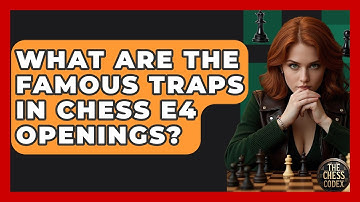 What Are The Famous Traps In Chess E4 Openings? - The Chess Codex