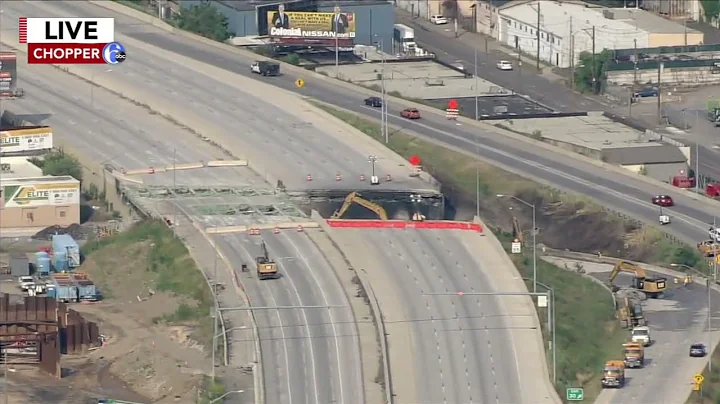 Traffic backs up as commuters navigate I-95 detours | What to know as crews work at collapse site