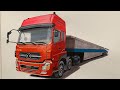 Dongfeng Tianlong Truck Drawing for Kids 🚛 | Step by Step Easy Truck Art | VP Crafts