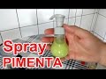 Super spray de pimenta caseiro!