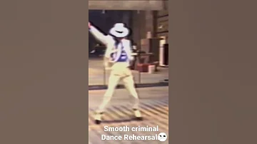 Michael Jackson Smooth Criminal Rare Dance Rehearsals 1986 
