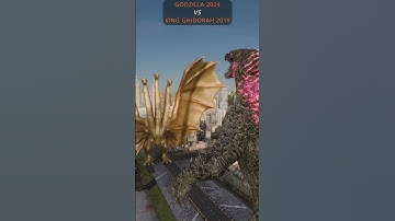 Godzilla Vs Kingghidorah | Comparison #godzilla #shimo  #monsters