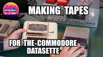 Making Commodore 64 Cassette Tapes - Part 1