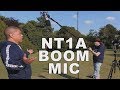 Using a Rode NT1A on a boom as a wireless outdoor location microphone