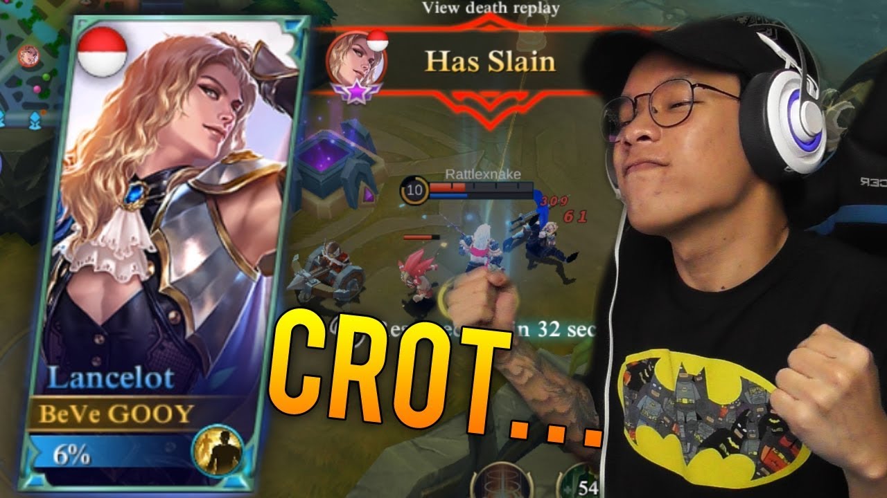 NGAKAK BY 1 LANCELOT AMPE CROT MOBILE LEGENDS INDONESIA YouTube