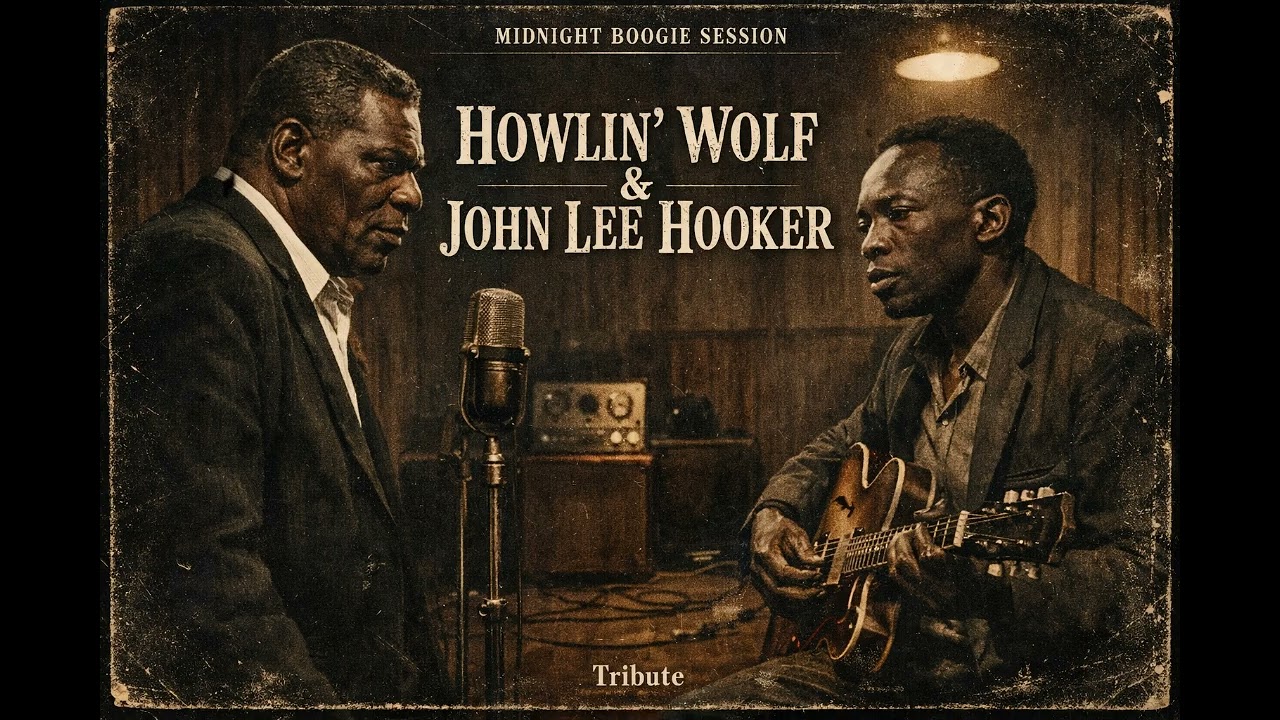 Howlin’ Wolf & John Lee Hooker – Chicago Bar 2AM Raw Boogie Blues Session  Inspired Tribute