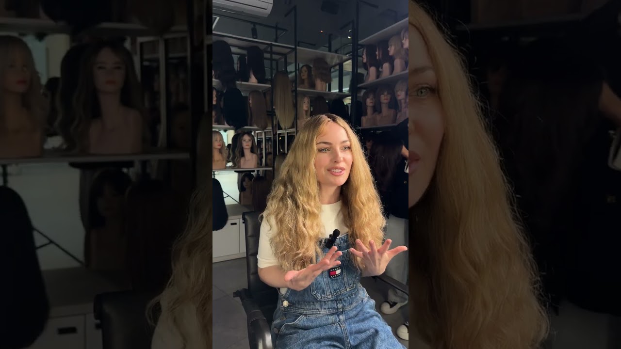 💎Щира реакція неймовірної Вікторії @bulitka на #перуки ручної роботи