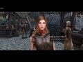 Skyrim se  ae   test dragonborn voice over with her animated lip movement  part 16