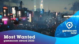 Gamescom Award 2020 Most Wanted Cyberpunk 2077 En