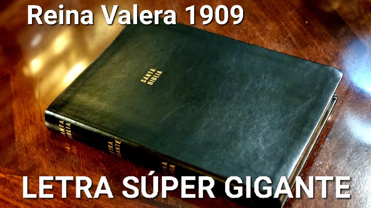 ¡NOVEDAD! Biblia Reina Valera 1909 LETRA SÚPER GIGANTE Editorial Origen