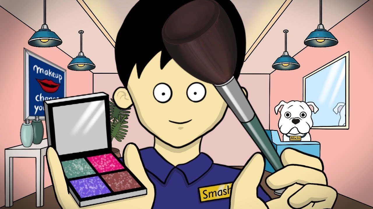 Fast Makeup 1min Animated ASMR 💄💤