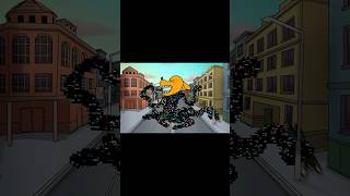 DOG MAN GET ABSTRACTED Petey and Pibby saves corrupted Dog Man #animation #pibby #dogman #memes