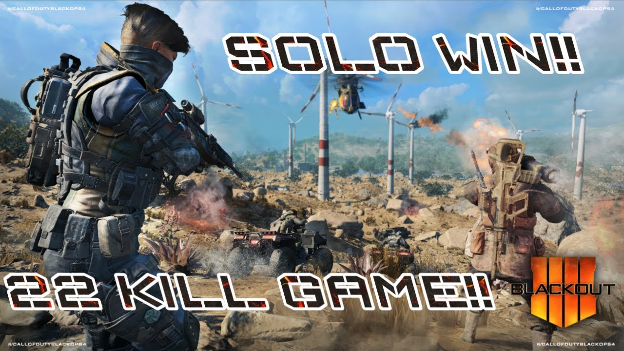 HIGH PACED 22 KILL SOLO BLACKOUT VICTORY! - YouTube