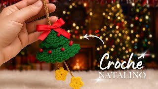 ENFEITE DE NATAL EM CROCHÊ 🧶 FÁCIL E RÁPIDO