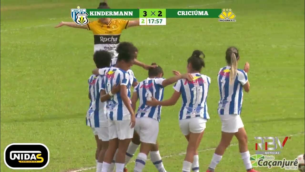 Avaí/Kindermann estreia no Campeonato Brasileiro Feminino 2022 - Federação  Catarinense de Futebol