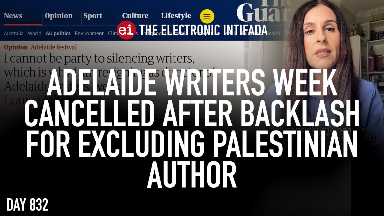 Adelaide Writers Week cancelled after backlash for excluding Palestinian author, with Ali Abunimah