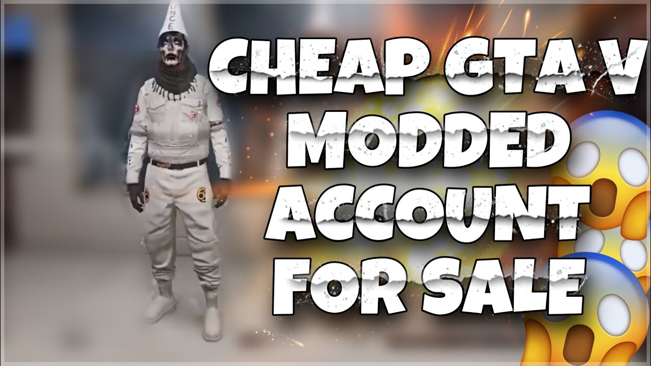 CHEAP GTA V MODDED ACCOUNT FOR SALE YouTube 