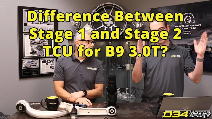 What's The Difference Between Stage 1 and Stage 2 TCU Upgrades for B9 3.0T? | 034Motorsport FAQ