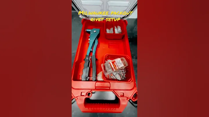 Milwaukee packout rivet tool setup