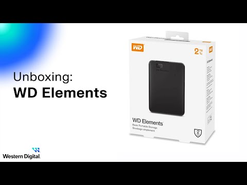 Unboxing - WD Elements Portable | Western Digital Support