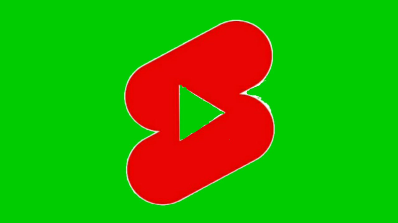 Youtube Shorts Logo Green Screen Youtube