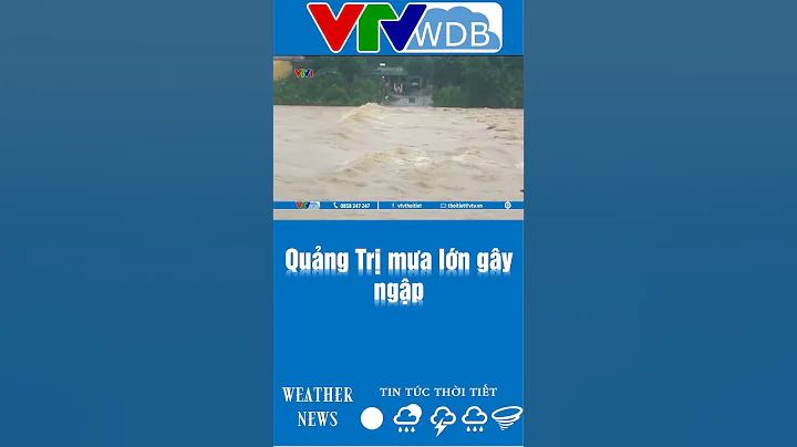 Quảng Trị mưa lớn gây ngập | VTVWDB