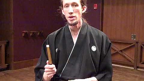 Frazier Interpreter on how a Samurai Tessen may have been used