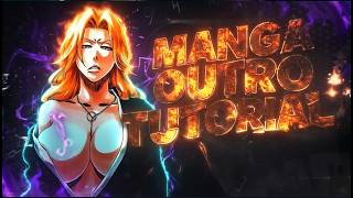 How to Make Manga Outro Tutorial (No Plugin) 🔥 After Motion Z