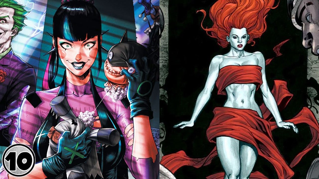 Top 10 Deadliest DC Comics Female Villains - YouTube