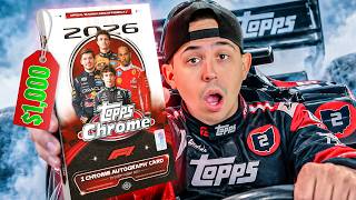 Full Ripping $1,000 BOXES Of Topps Chrome F1 On RELEASE DAY! 🏎️ News