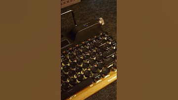 7KETS TW1868 Typewriter keyboard , The link is in my channel.