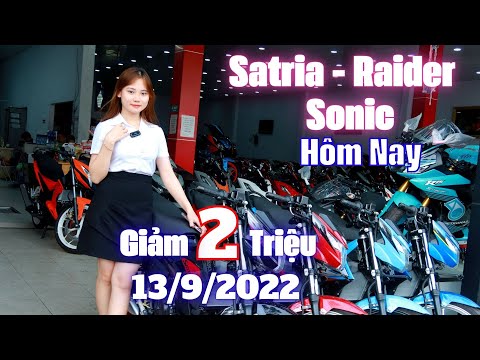 Video Giá Xe Honda Sonic , Raider ,Sarria Mới Nhất 13/9/2022... - youtube