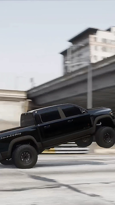 Blacked Out 1500Hp Ram TRX 200 Shot Nitrous Wheelie LAUNCH ON HIGHWAY!!!