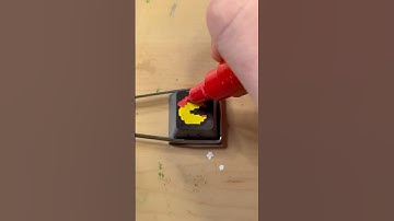 Adding Ms Pacman to the Custom Keyboard! 🖌️ #artwork #customkeyboard #satisfying