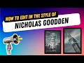 How to Edit Glowing Shapes in the Style of Nicholas Goodden