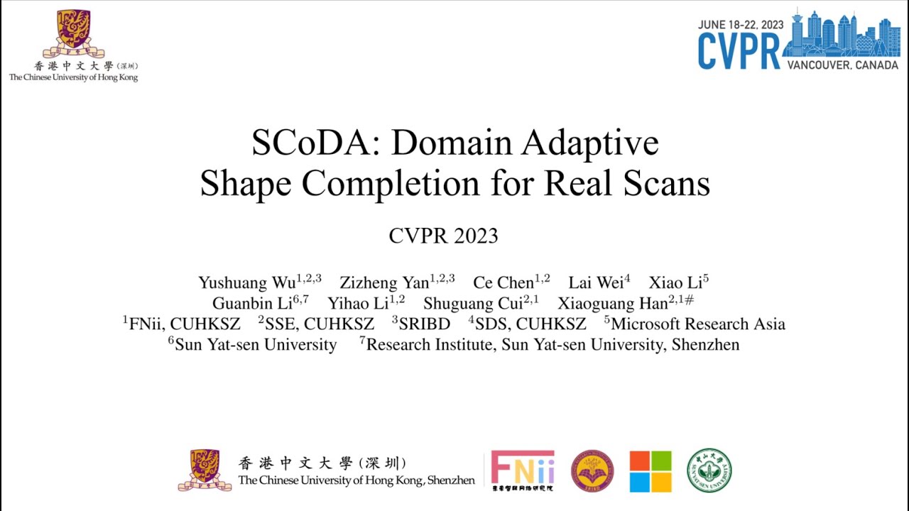 CVPR23 video: SCoDA - YouTube