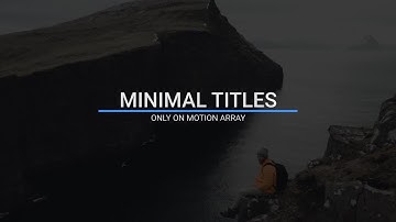 Clean Titles by pixegotv | Premiere Pro Project - Motion Array template