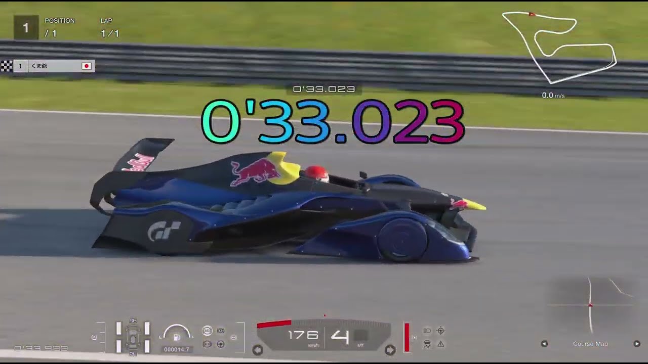 爺の挑戦!!!!Red Bull Ring S1 Top10 10th  0'33.023