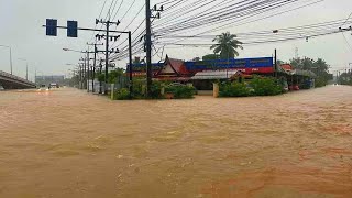 More than 7,000 houses destroyed and flooded in central Java, Indonesia.