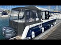 895 Merry Fisher technical tour Blue hull Legend version