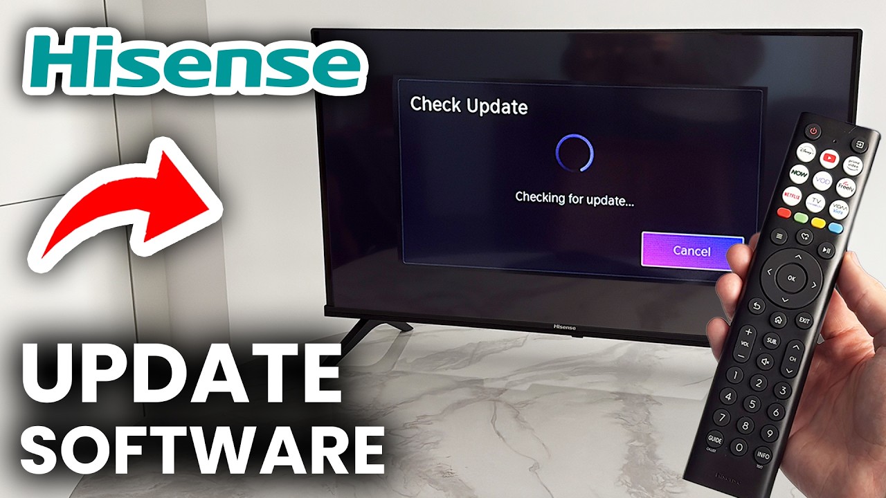 How To Update Hisense TV Software - Full Guide - YouTube