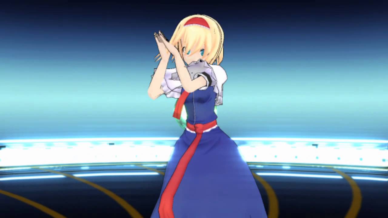 [東方MMD]shake it（霊夢・魔理沙・アリス）