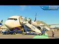B737 Ryanair | 4K ULTRA SETTINGS | Bologna ✈ Porto | MSFS