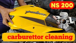 pulsar 200 ns carburettor cleaning/local Mechanic