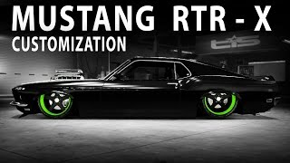 Midnight Club LA - Mustang RTR-X Tutorial (Ford boss 302) ( Customization and Test drive)