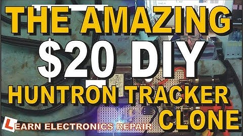 How To Build the Amazing CHEAP DIY Huntron Tracker Octopus PCB Tester Curve Tracer $20 or less