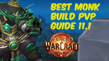 Windwalker monk pvp guide - Huge dmg! - Stats rotation gear etc the war within 11.1