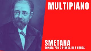 MultiPiano - Smetana: Sonata for 2 Pianos in 8 Hands