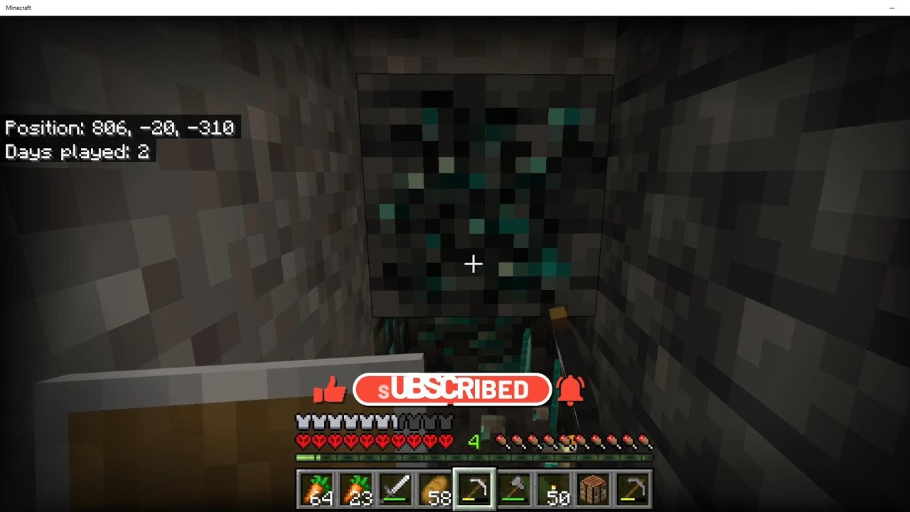 OFF CAMERA MINING IN HARDCORE MODE!! - YouTube